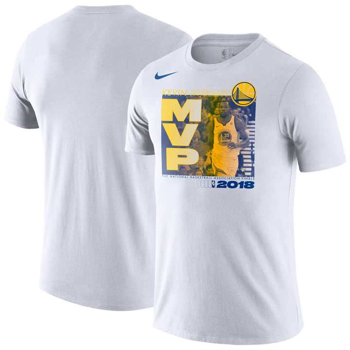 Golden State Warriors 35 Kevin Durant Nike 2018 NBA Finals Champions MVP T-Shirt White,We sell and wholesale Golden State Warriors 35 Kevin Durant Nike 2018 NBA Finals Champions MVP T-Shirt White on line form chian!